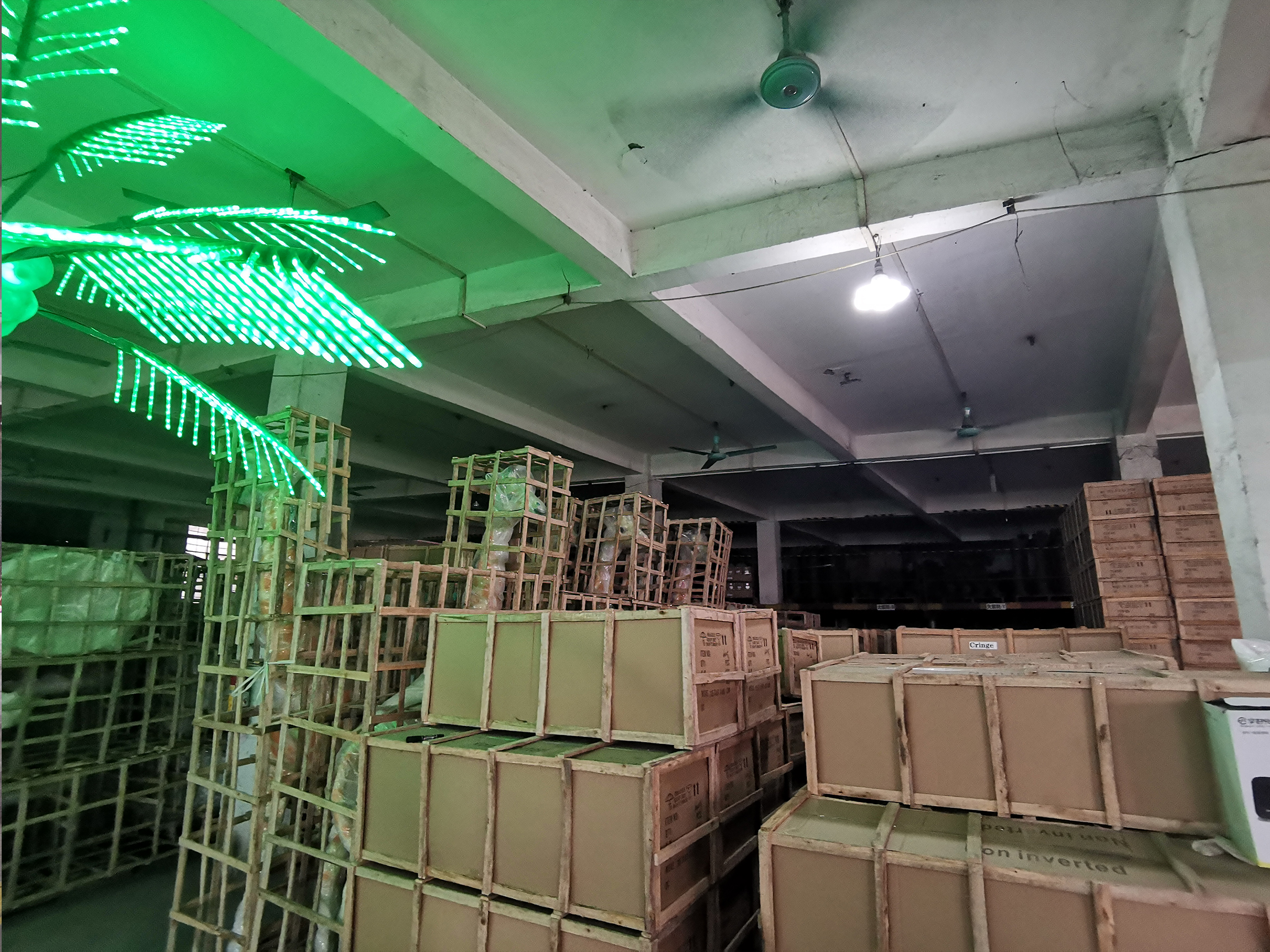 戶外亮化工程倉庫二